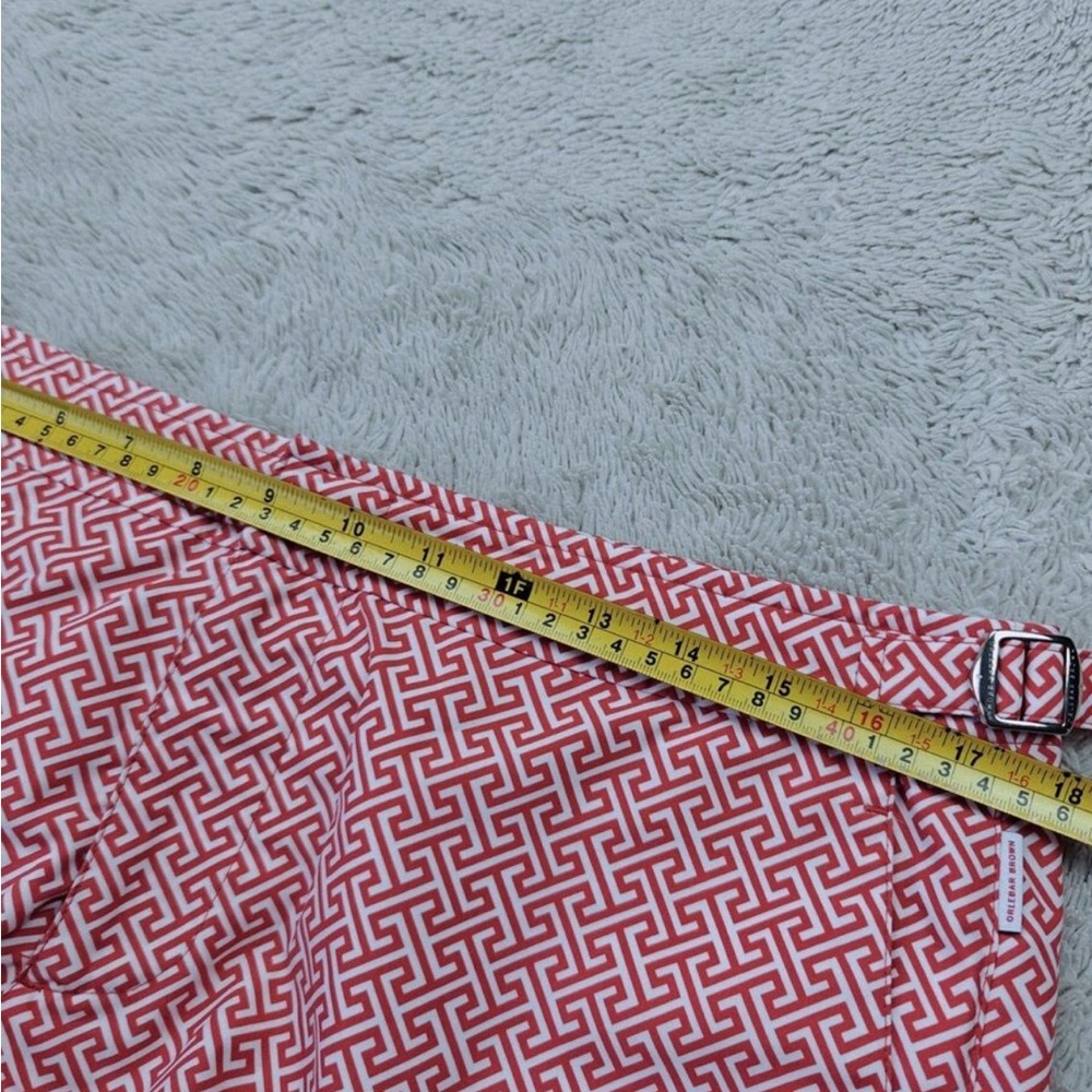 Red Geometric Pattern Bedding Set - Picture 2 of 7